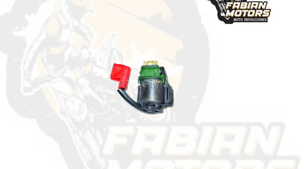 RELEVADOR (RELAY) ARRANQUE UNIVERSAL 12V C/ PORTA-FUSIBLE