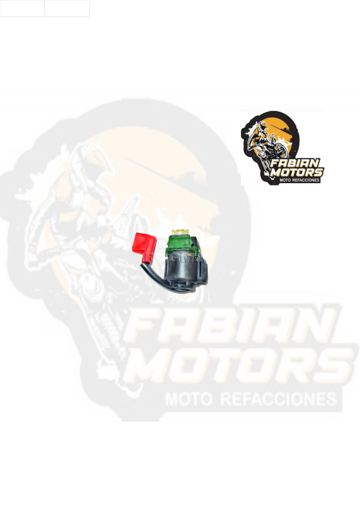 RELEVADOR (RELAY) ARRANQUE UNIVERSAL 12V C/ PORTA-FUSIBLE