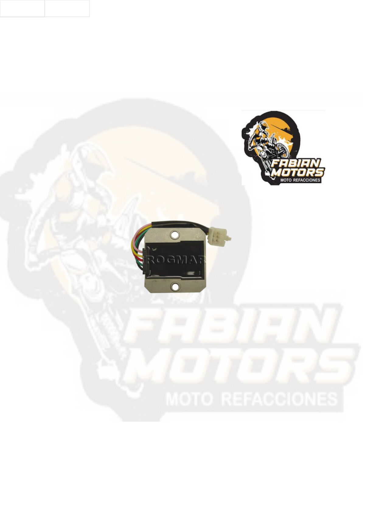 REGULADOR DE VOLTAJE 12V MOTOS CHINAS  (5 CABLES) TWN