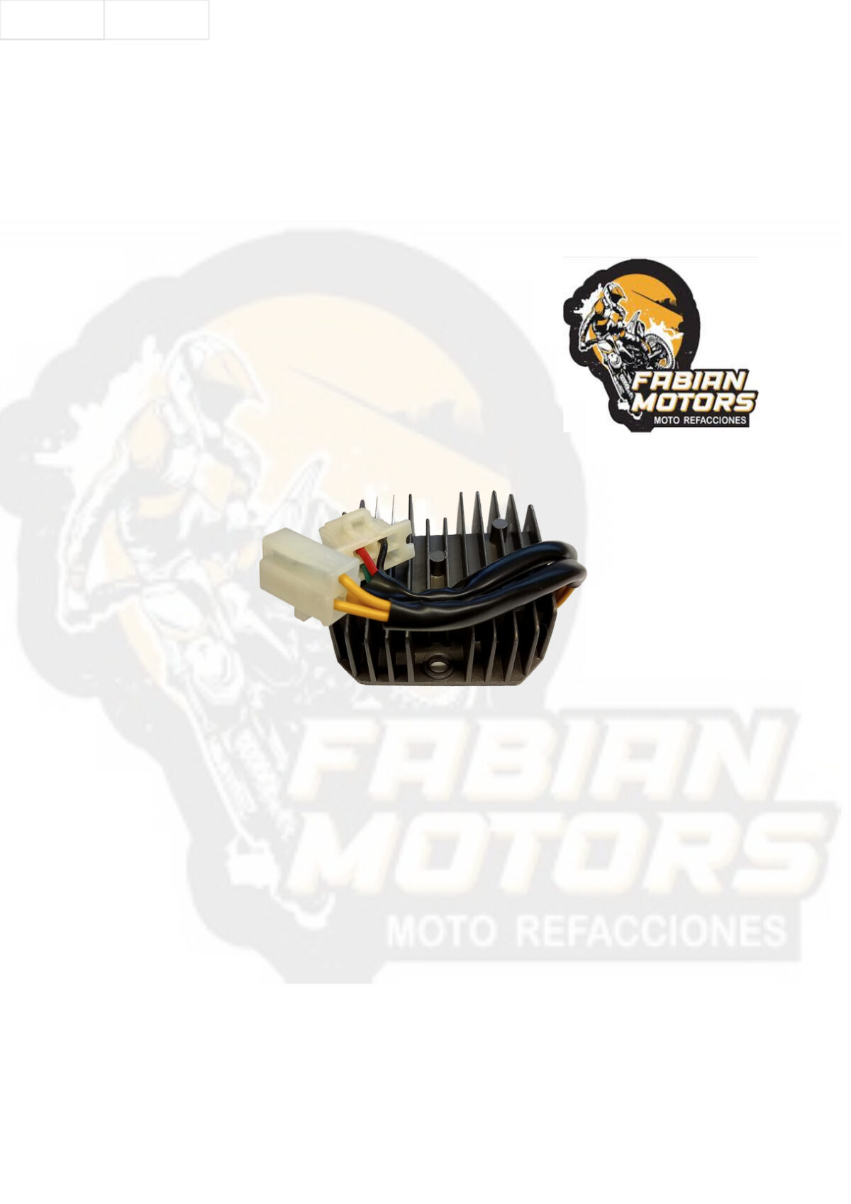 REGULADOR DE VOLTAJE 12V MOTOS CHINAS  (6 CABLES) TWN