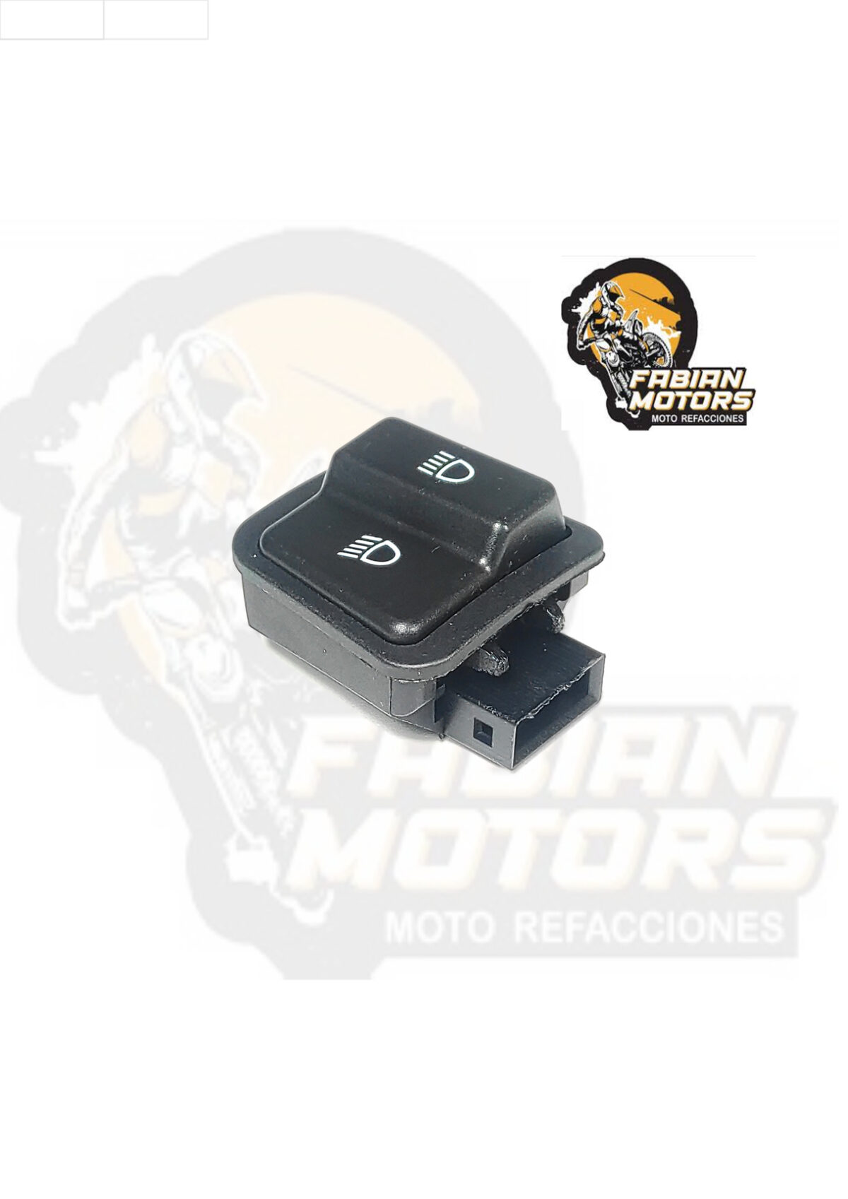 INTERRUPTOR LUCES 3 PATITAS UNIVERSAL (PRECIO POR PIEZA) (VENTA MINIMA 10 PIEZAS)