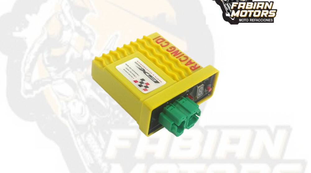UNIDAD CDI 12V RACING 9 MAPAS HDMP CD UNIVERSAL (P/ CROSSMAX-250, CROSSMAX-250 PRO, CROSSMAX-300, VORT-X 200, VORTX-300, HORNET 250, WS-150, FT-150, 150Z, 250Z) (CHECAR SU PLUG)