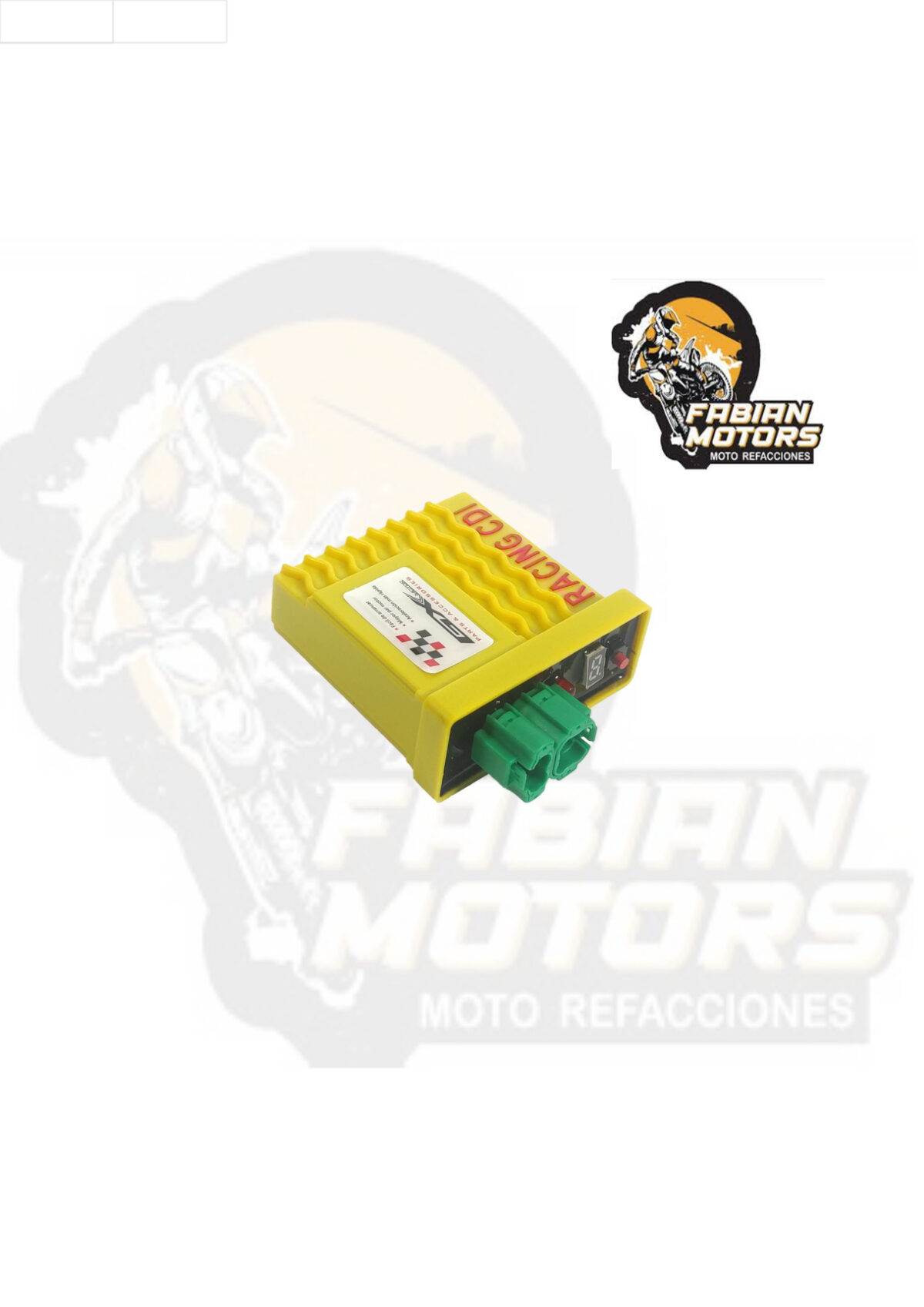 UNIDAD CDI 12V RACING 9 MAPAS HDMP CD UNIVERSAL (P/ CROSSMAX-250, CROSSMAX-250 PRO, CROSSMAX-300, VORT-X 200, VORTX-300, HORNET 250, WS-150, FT-150, 150Z, 250Z) (CHECAR SU PLUG)