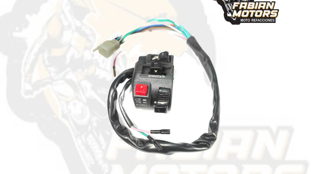 MANDO IZQUIERDO 12V P/ XEVERUS 250, P/ DM-200