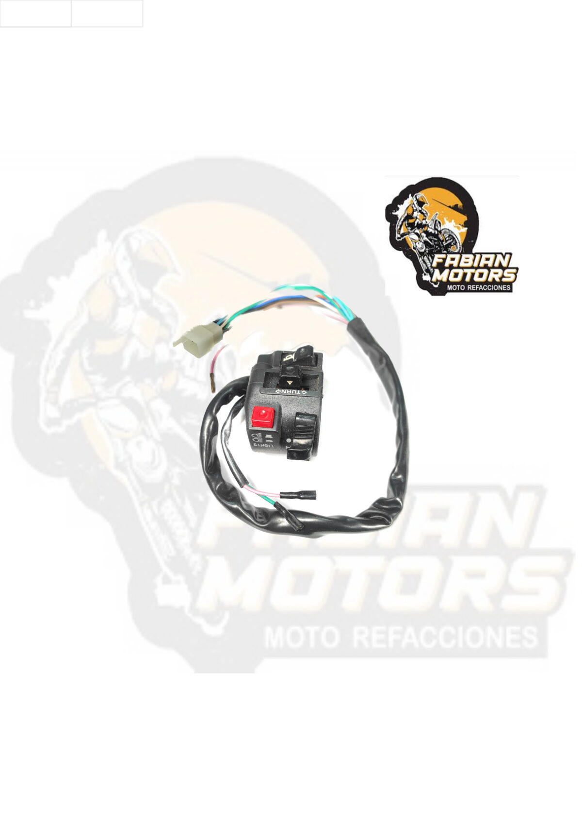 MANDO IZQUIERDO 12V P/ XEVERUS 250, P/ DM-200