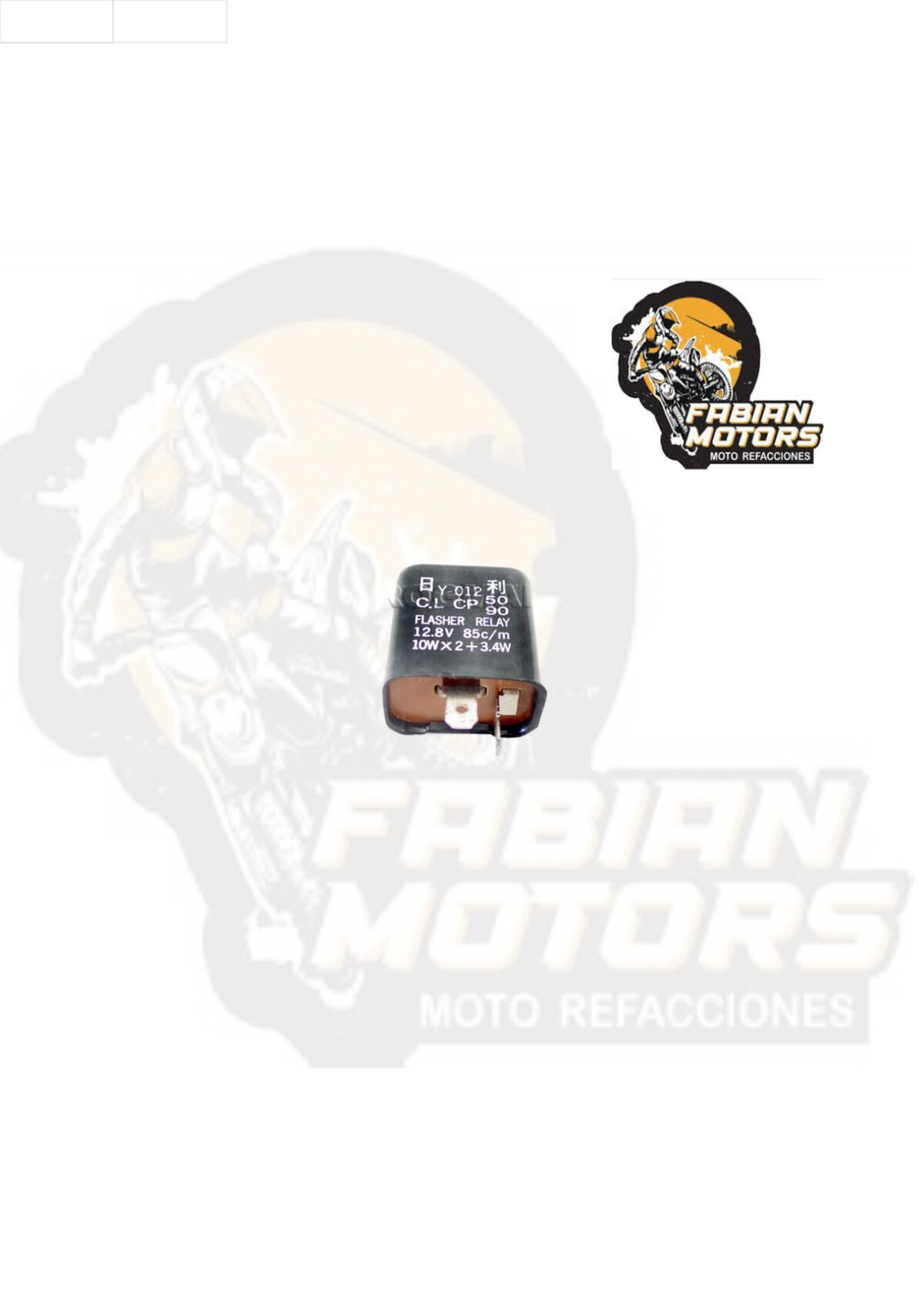 FLASHER DIRECCIONALES 12V P/ BWS-100 TWN