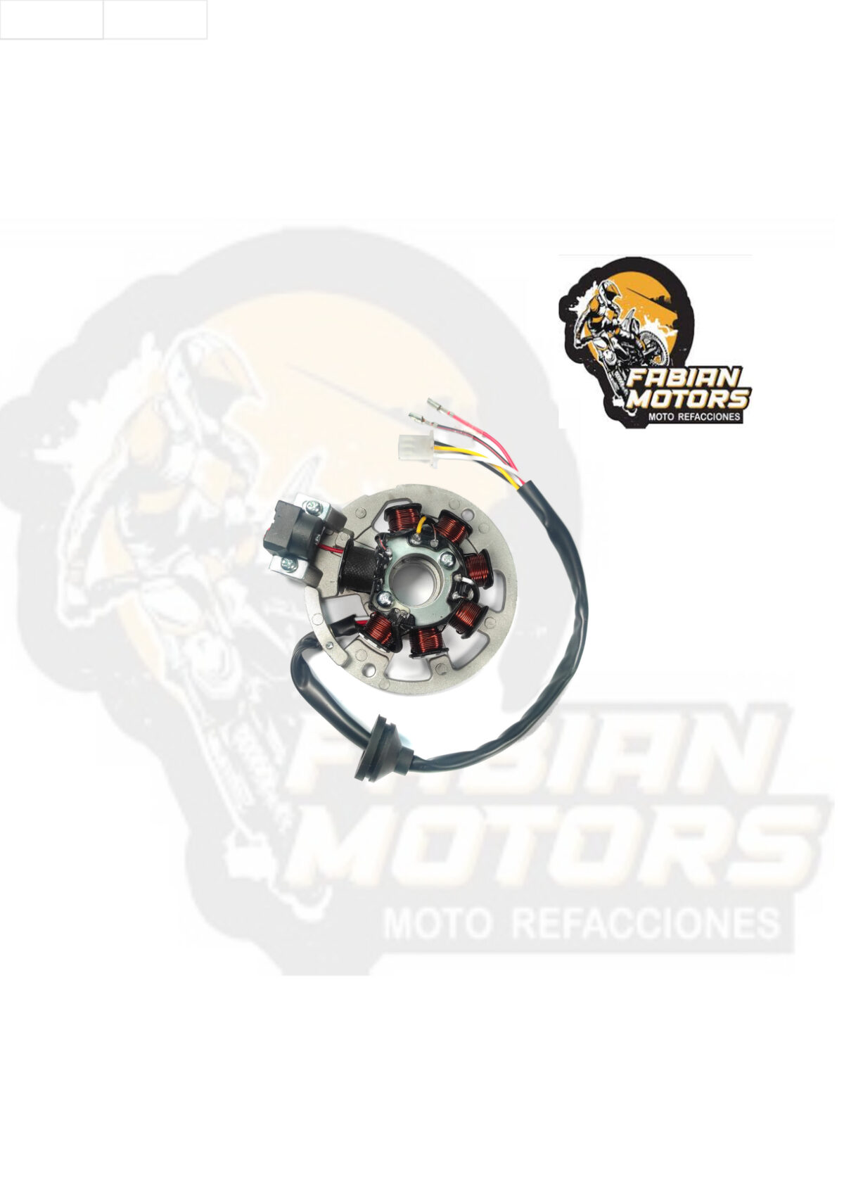 ESTATOR COMPLETO 12V P/ BWS-100 (7 BOBINAS)