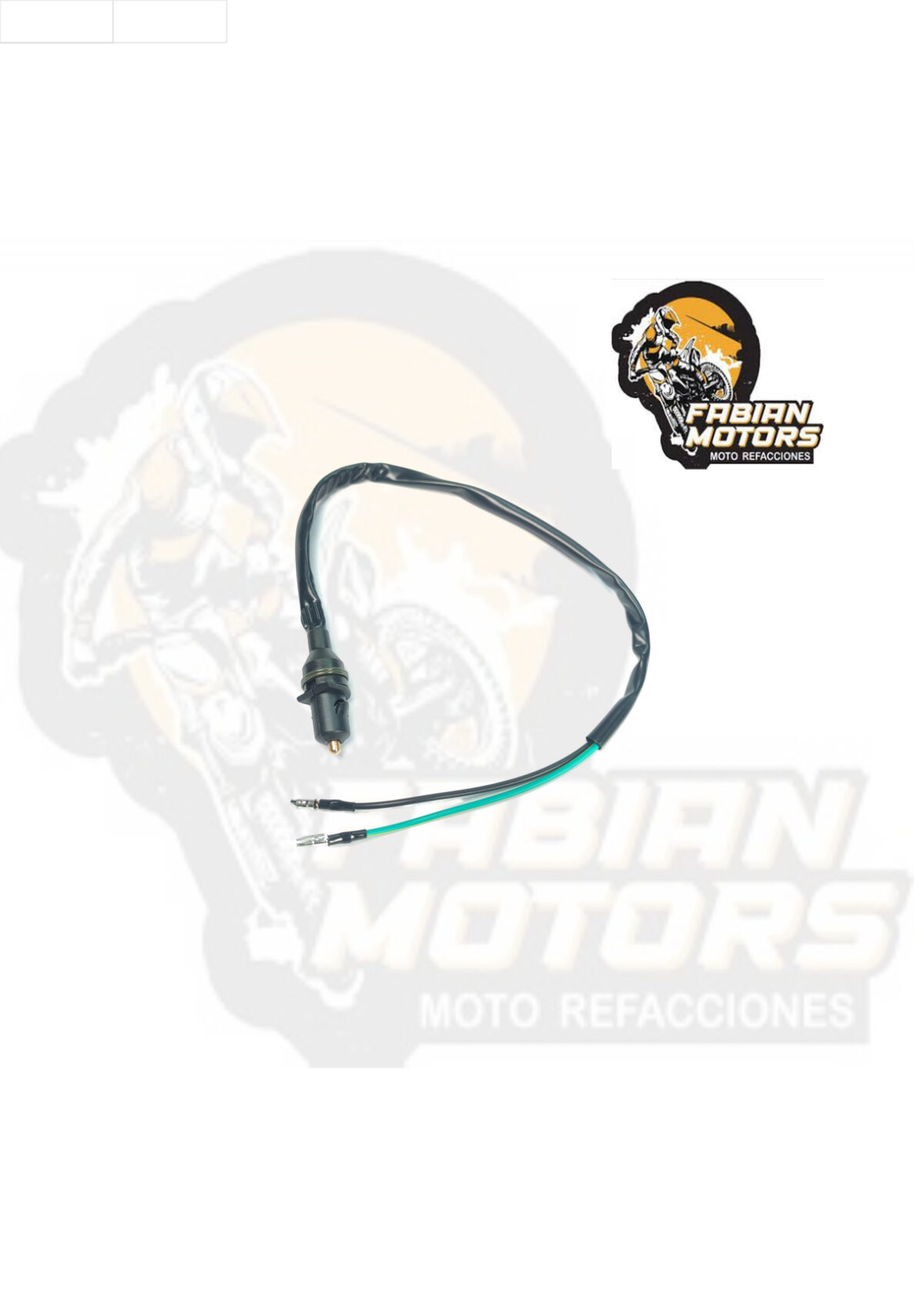 INTERRUPTOR FRENO TRASERO (IZQUIERDO) 12V P/ BWS-100 (PRECIO POR PIEZA) (VENTA MINIMA 10 PIEZAS)