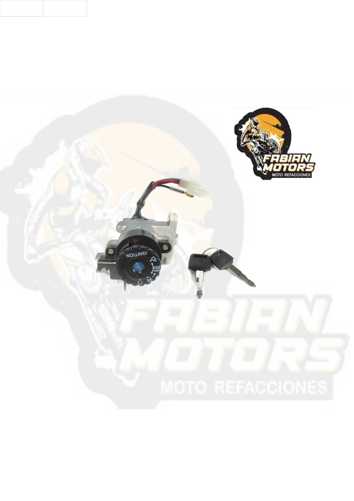 INTERRUPTOR ENCENDIDO 12V P/ BWS-100 (JUEGO)