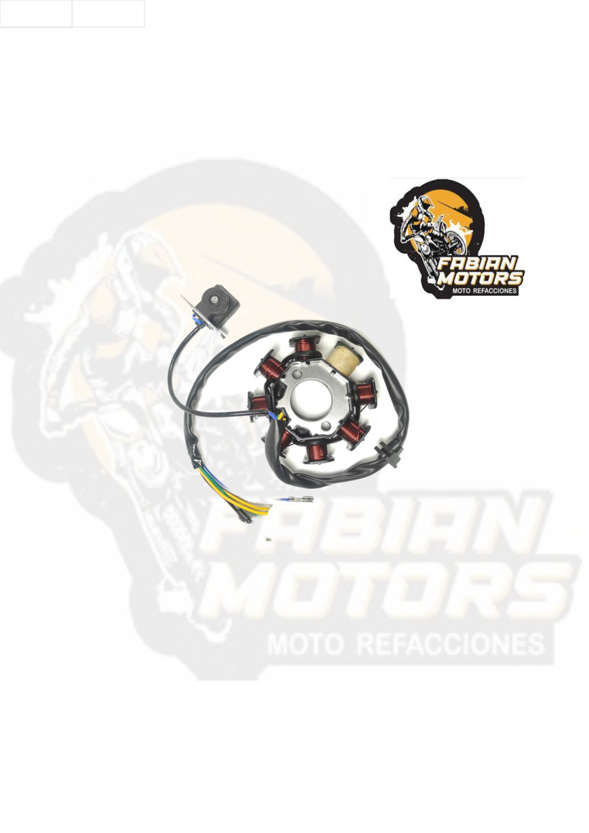 ESTATOR COMPLETO 12V P/ DS-150, P/ PHANTOM/ADVENTURE (8 BOBINAS)
