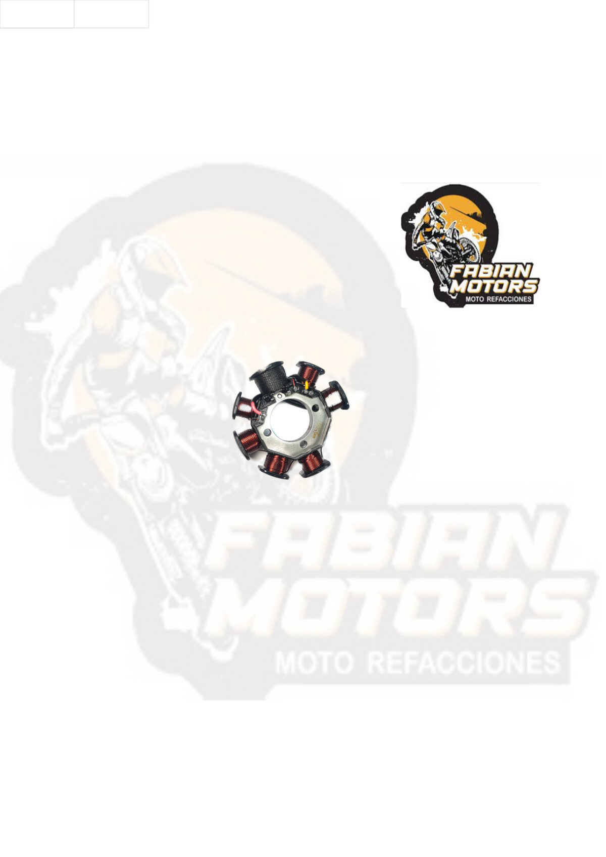 ESTATOR COMPLETO 12V P/ FT-150 (8 BOBINAS)