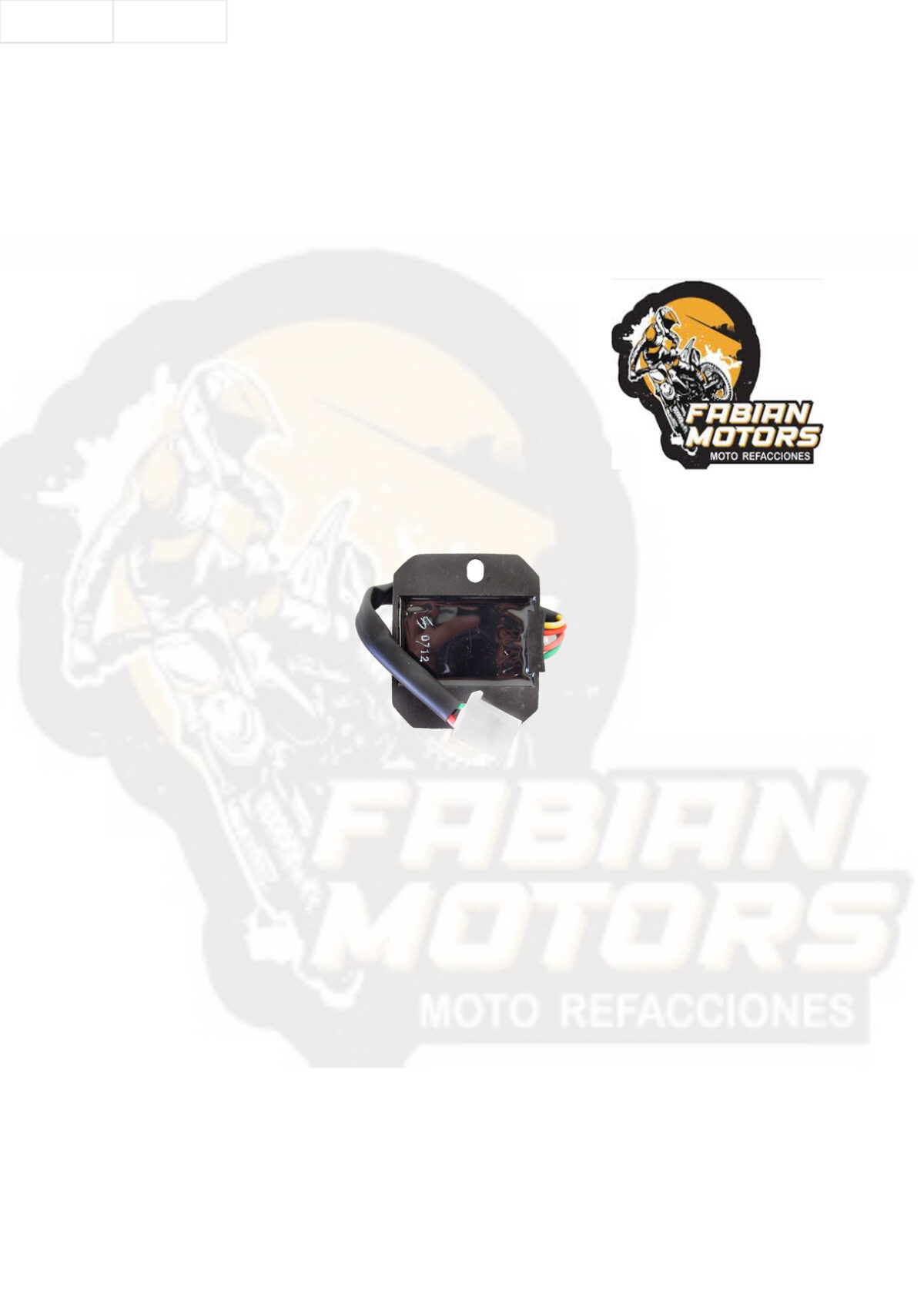 REGULADOR DE VOLTAJE 12V P/ FT-150, P/ FT-150 GTS ROJA '18-'22, P/ FT-150 GTS '16-'24, P/ FT-150G '16-'23