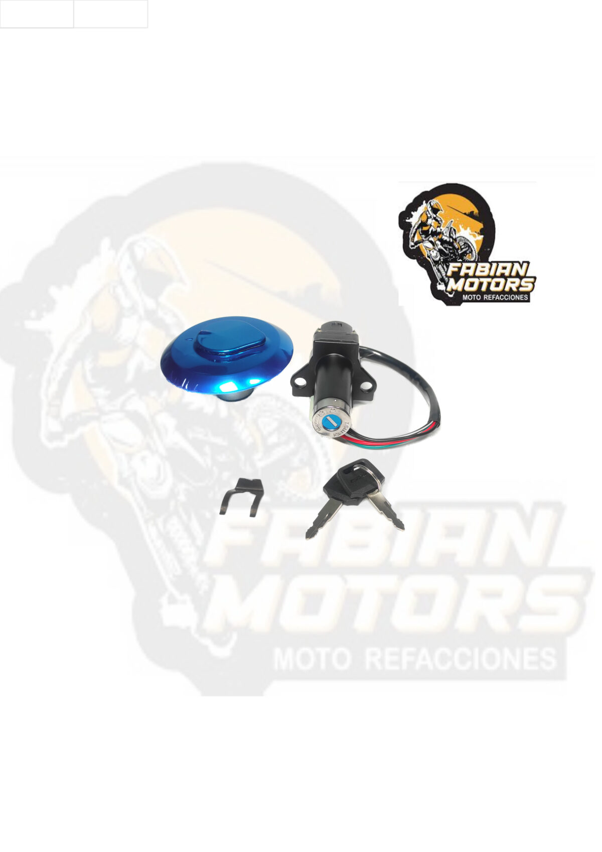 INTERRUPTOR ENCENDIDO 12V P/ FT-150 (JUEGO)