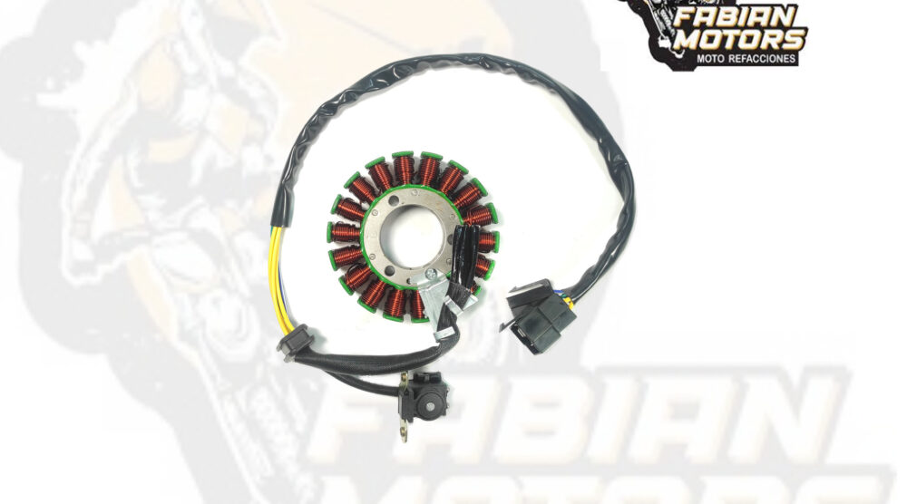 112-055009-1 ESTATOR COMPLETO 12V P/ GN-125F (18 BOBINAS)