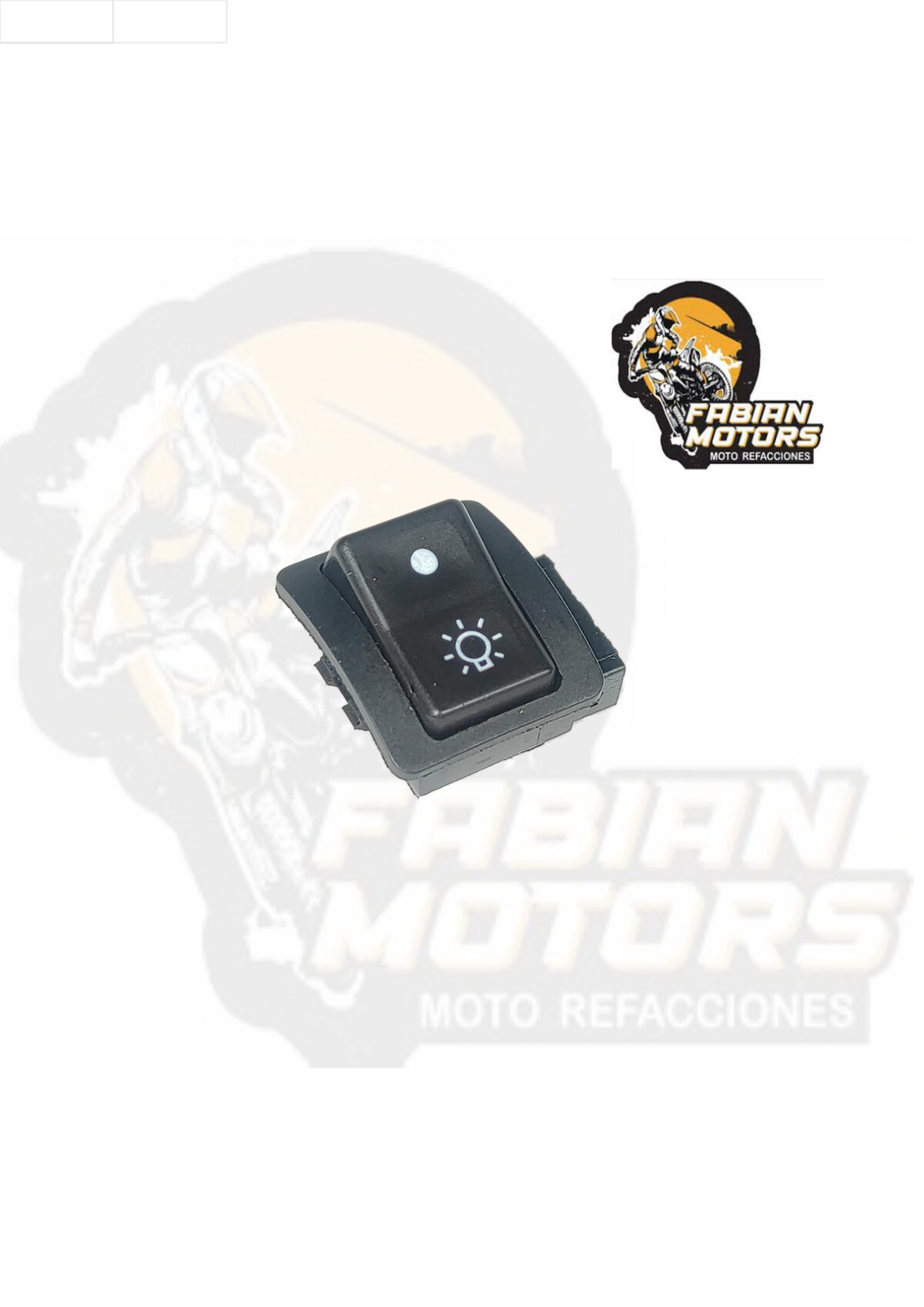 INTERRUPTOR LUZ P/ C-100 BIZ 12V (BOTÓN)