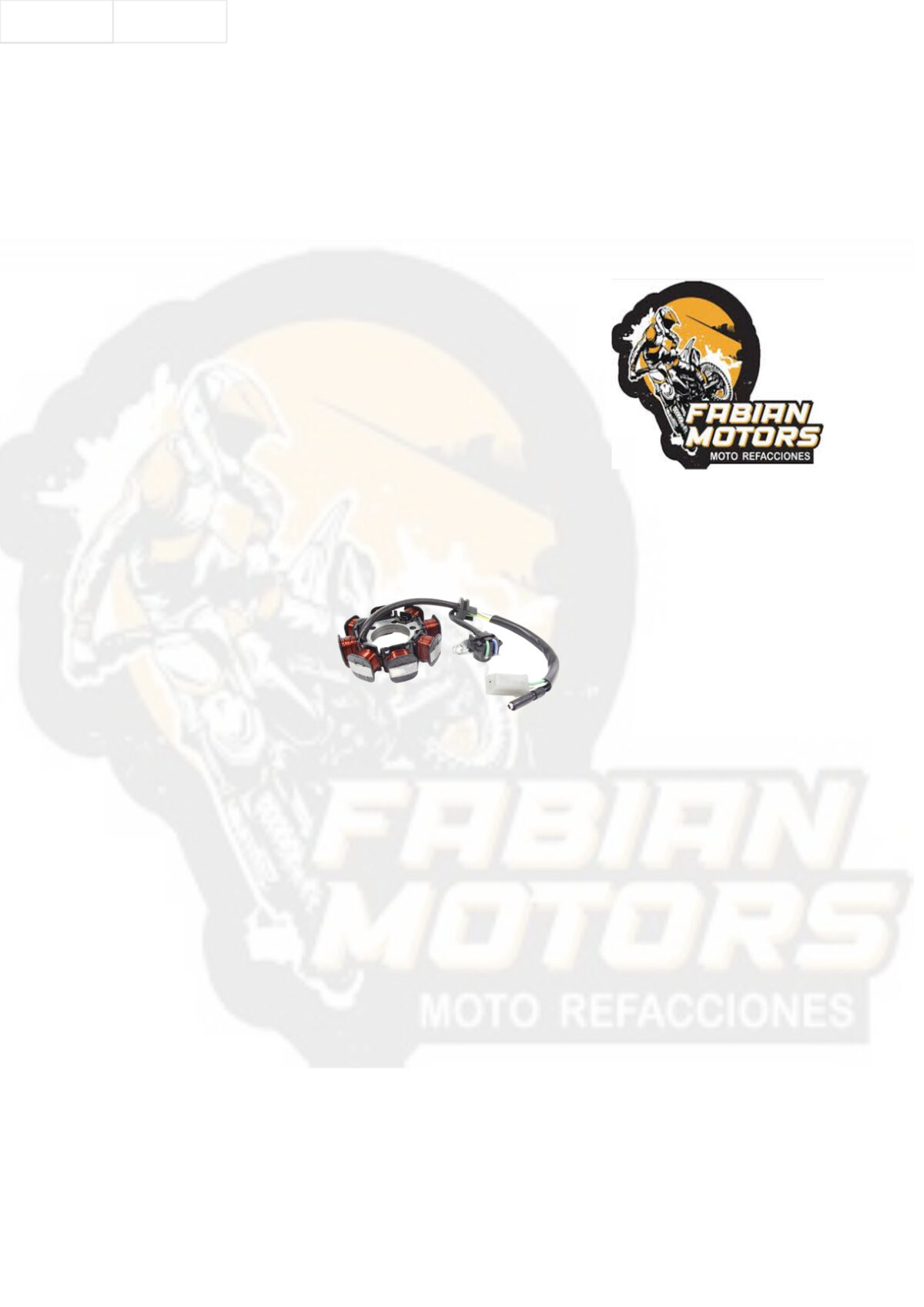 ESTATOR COMPLETO 12V P/ TITAN-150 (8 BOBINAS)