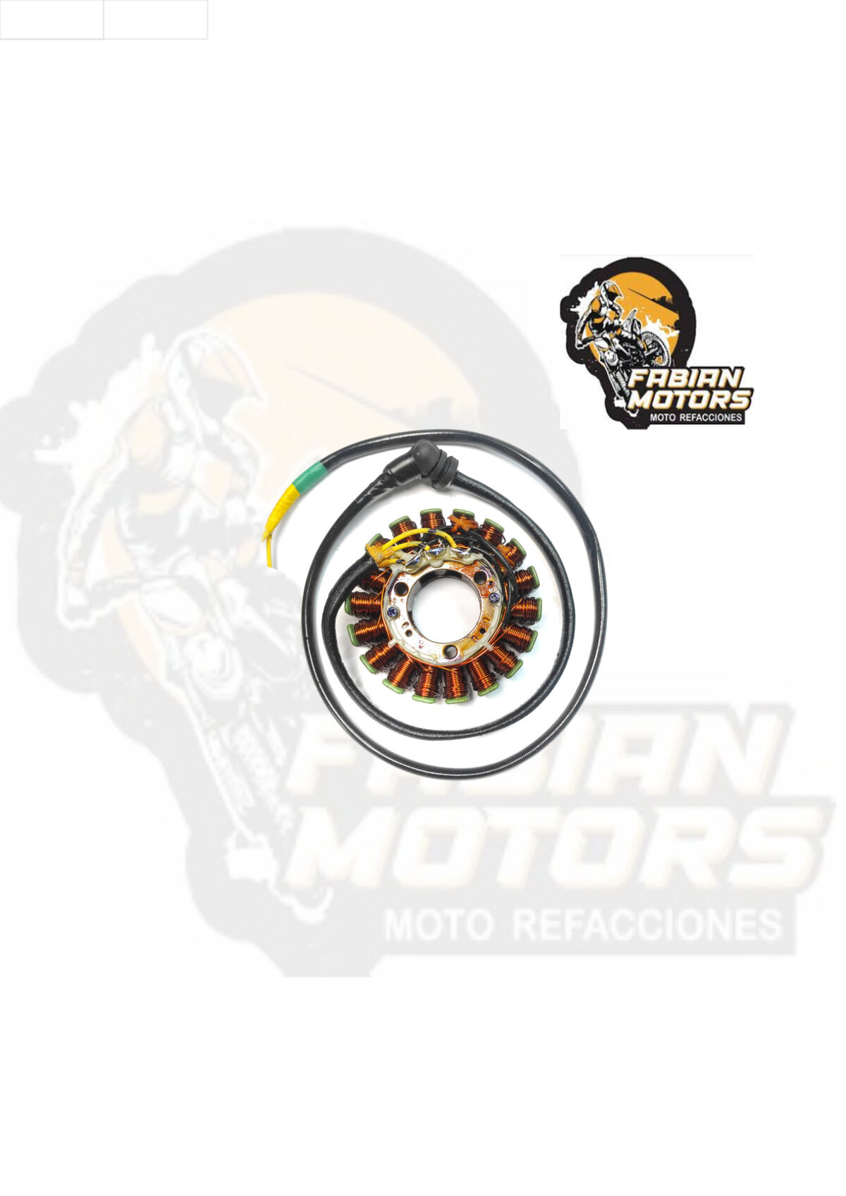 ESTATOR COMPLETO 12V P/ DOMINAR 400UG (18 BOBINAS)