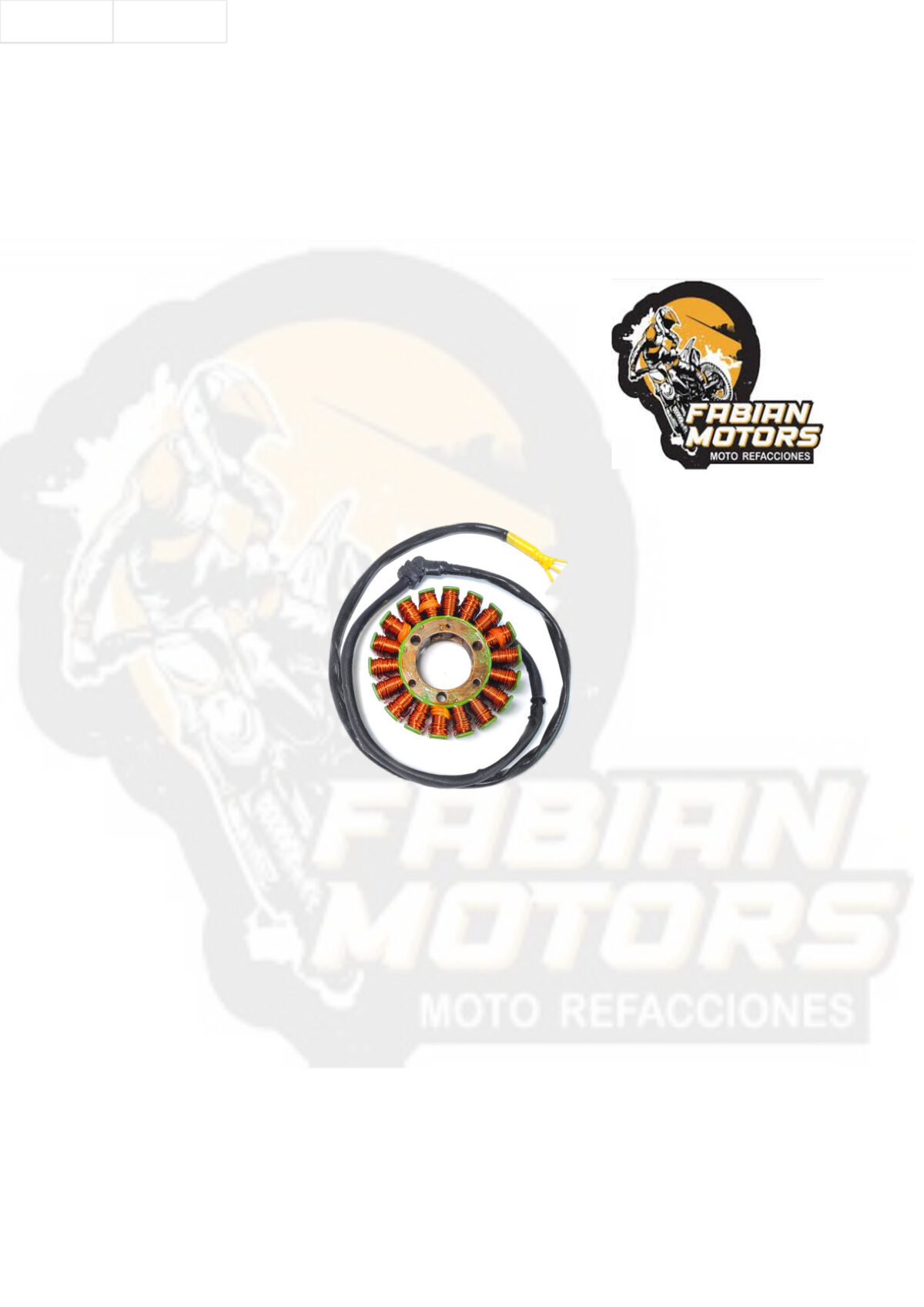ESTATOR COMPLETO 12V P/ DOMINAR 400 (18 BOBINAS)