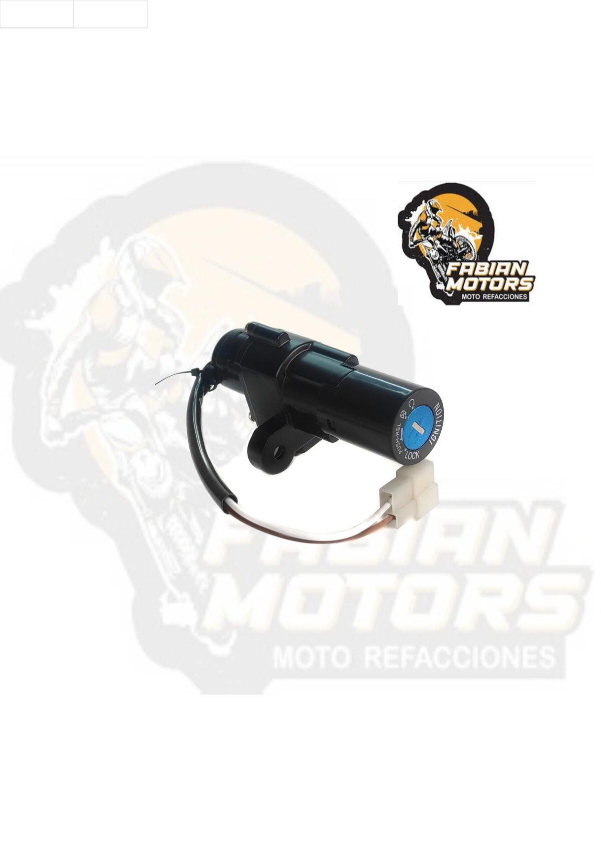 INTERRUPTOR ENCENDIDO 12V P/ NS200 (JUEGO)