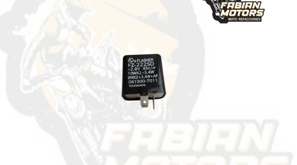 RELEVADOR (RELAY) DIRECCIONALES P/ FZ-16 (CON TIMBRE)