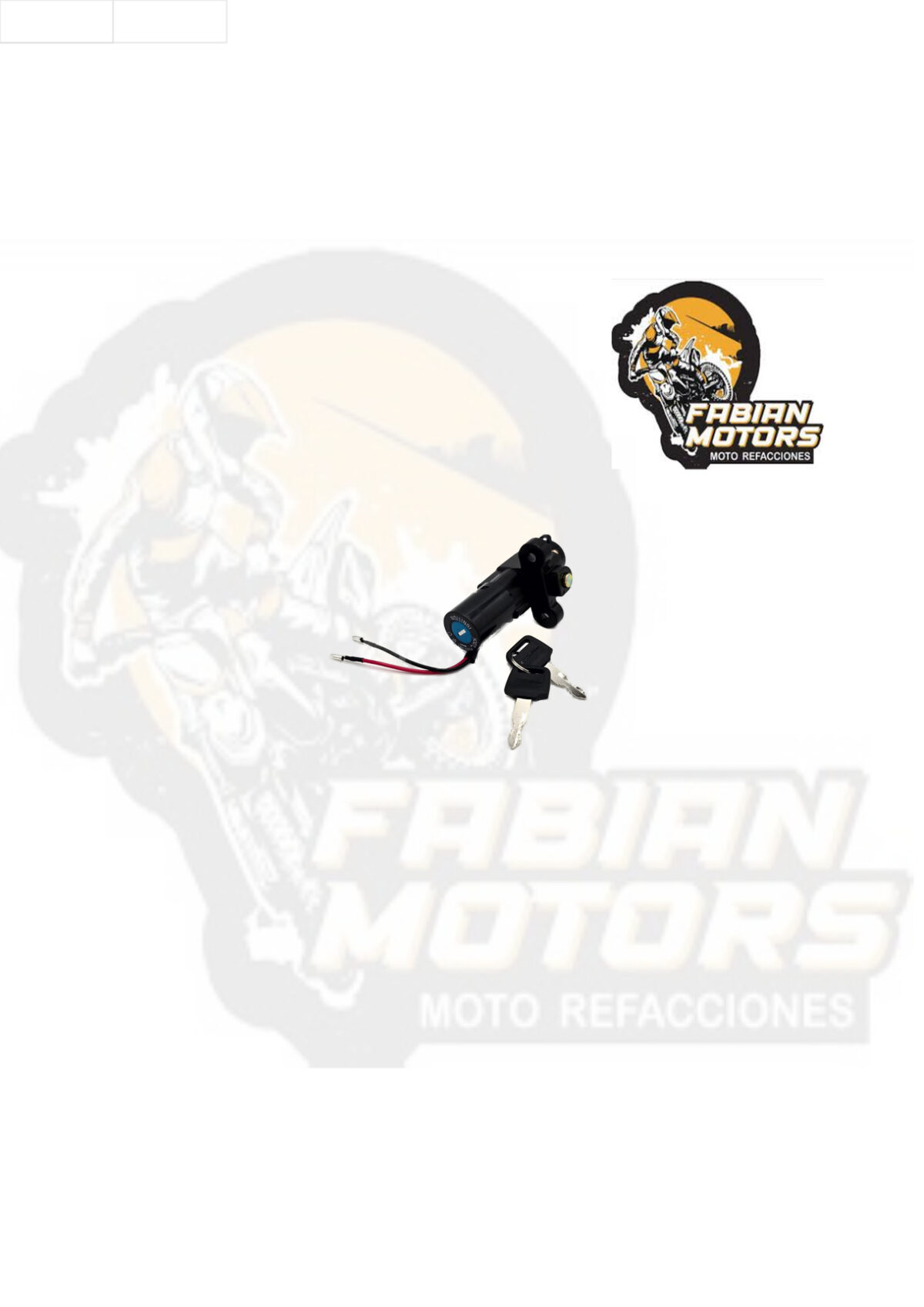 INTERRUPTOR ENCENDIDO 12V P/ FZ-16 2.0 (JUEGO)