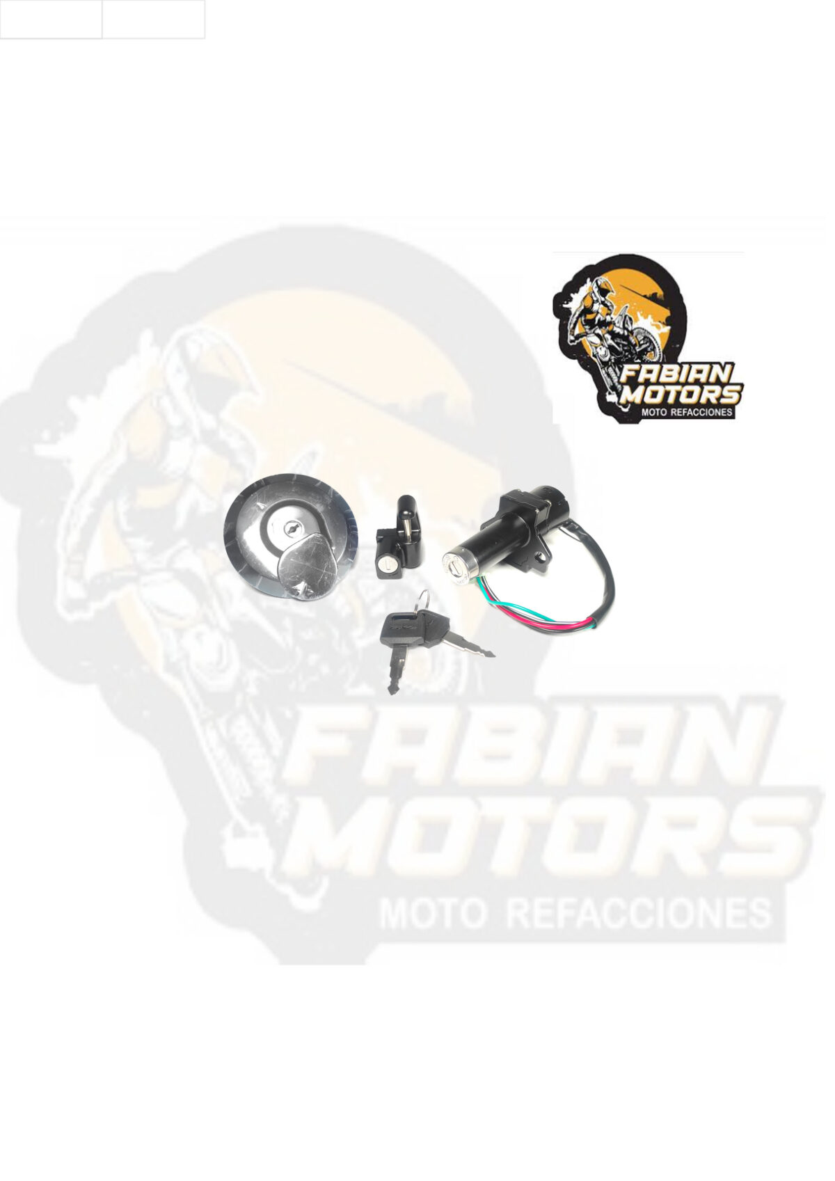 INTERRUPTOR ENCENDIDO 12V P/ DM-200 '16-'18 (JUEGO)