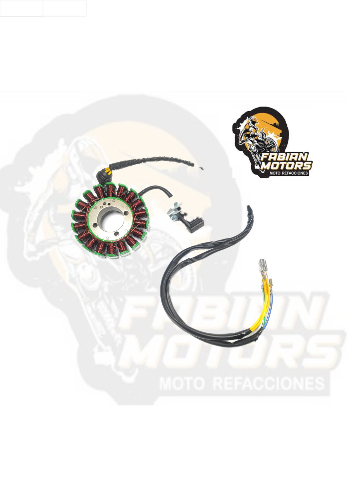 ESTATOR COMPLETO 12V P/ 250Z VERDE GRAFITO