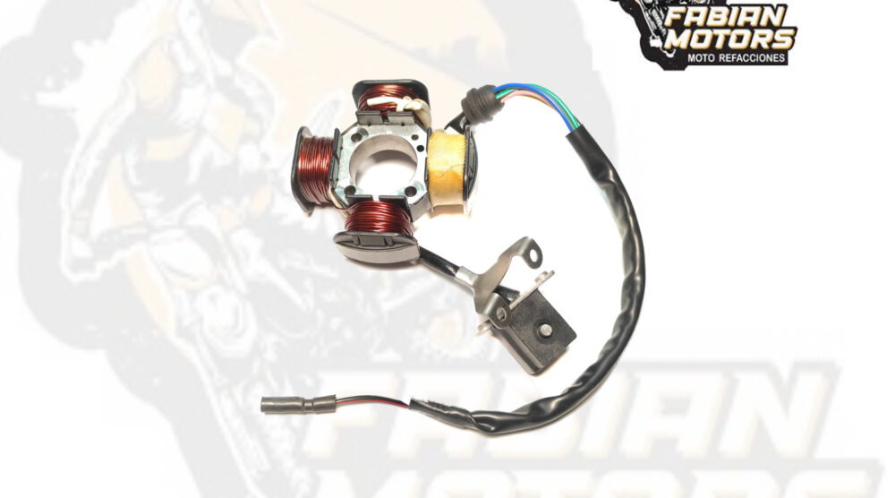 112-161002-1 ESTATOR COMPLETO 12V SUNGO P/ TOOL-125 (4 BOBINAS)