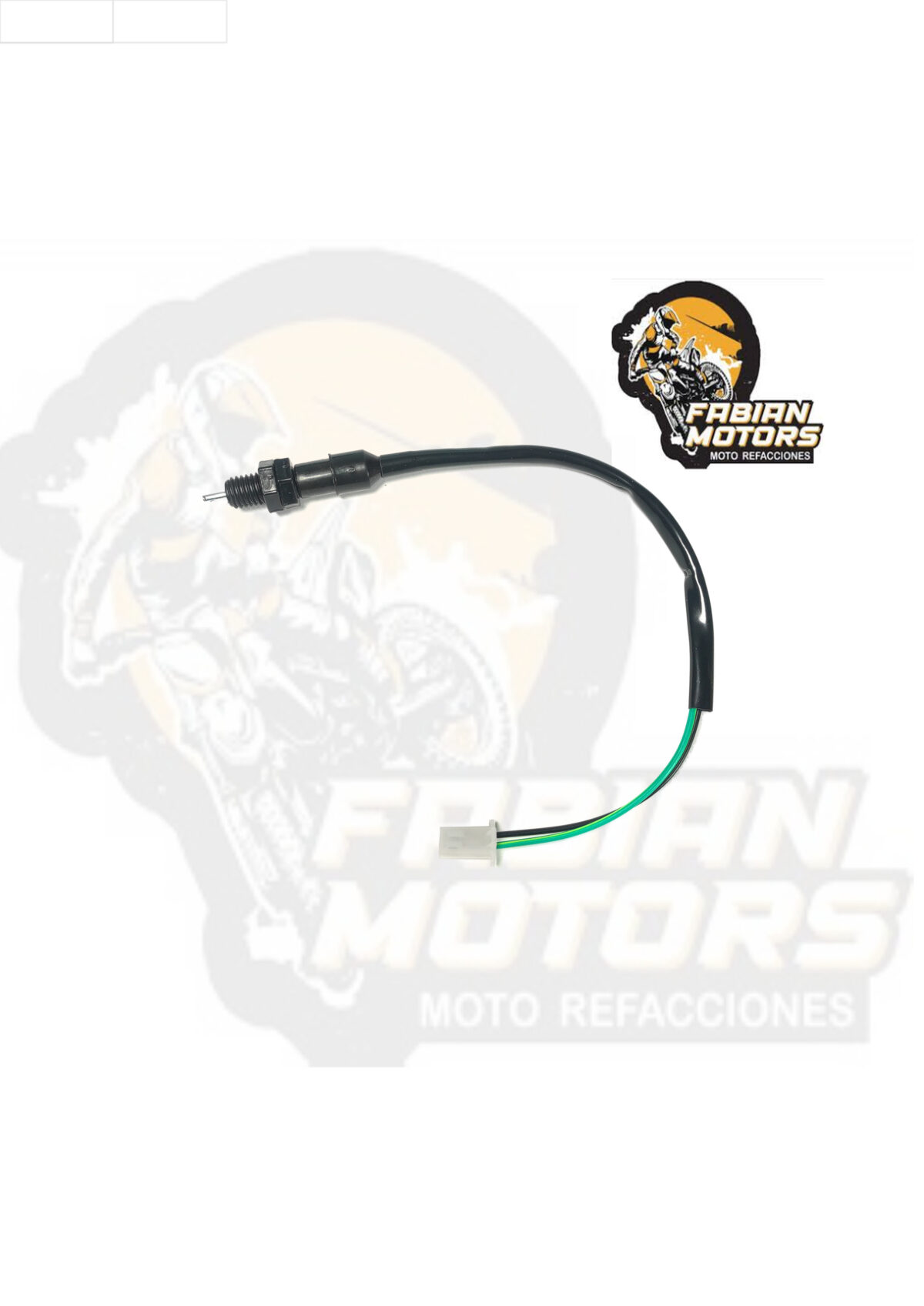 INTERRUPTOR LUZ FRENO TRASERO 12V  P/ TOOL-125 (PRECIO POR PIEZA) (VENTA MINIMA 10 PIEZAS)