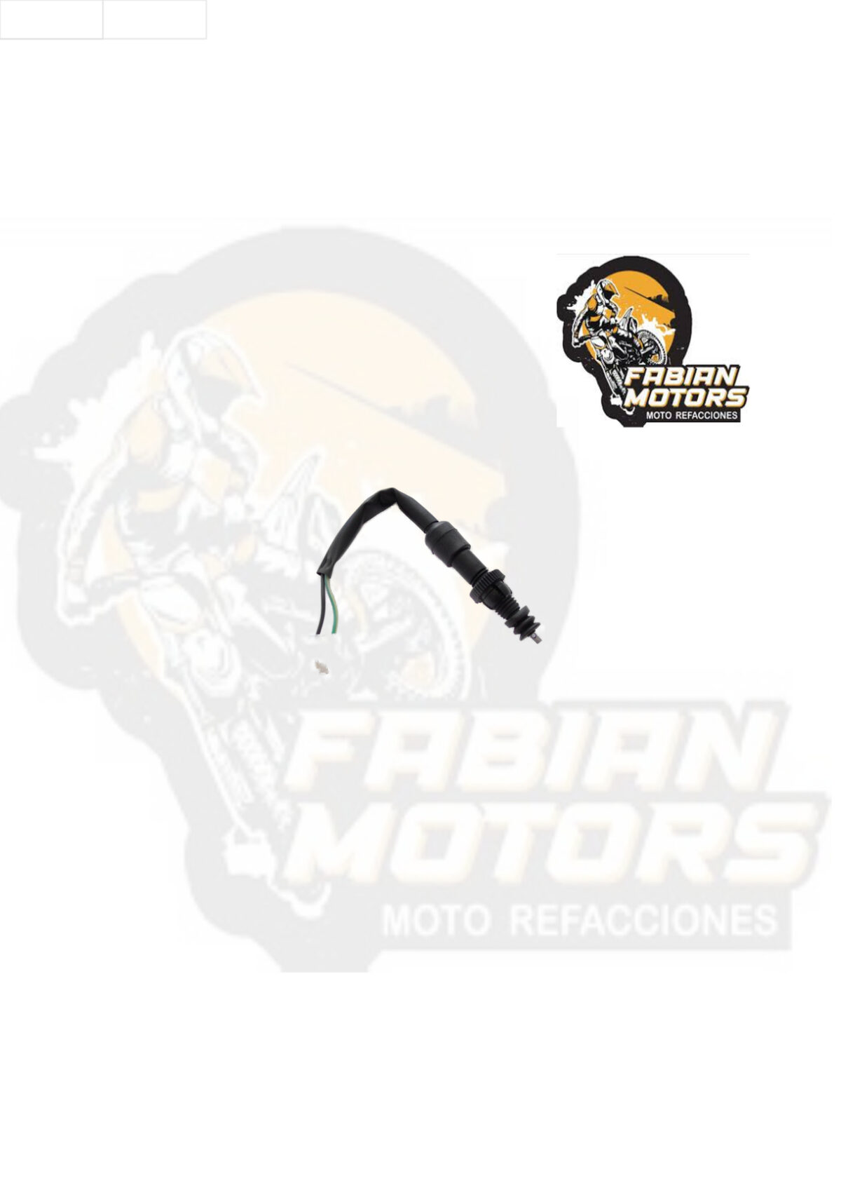 INTERRUPTOR FRENO TRASERO 12V SUNGO P/ GL-150 CARGO