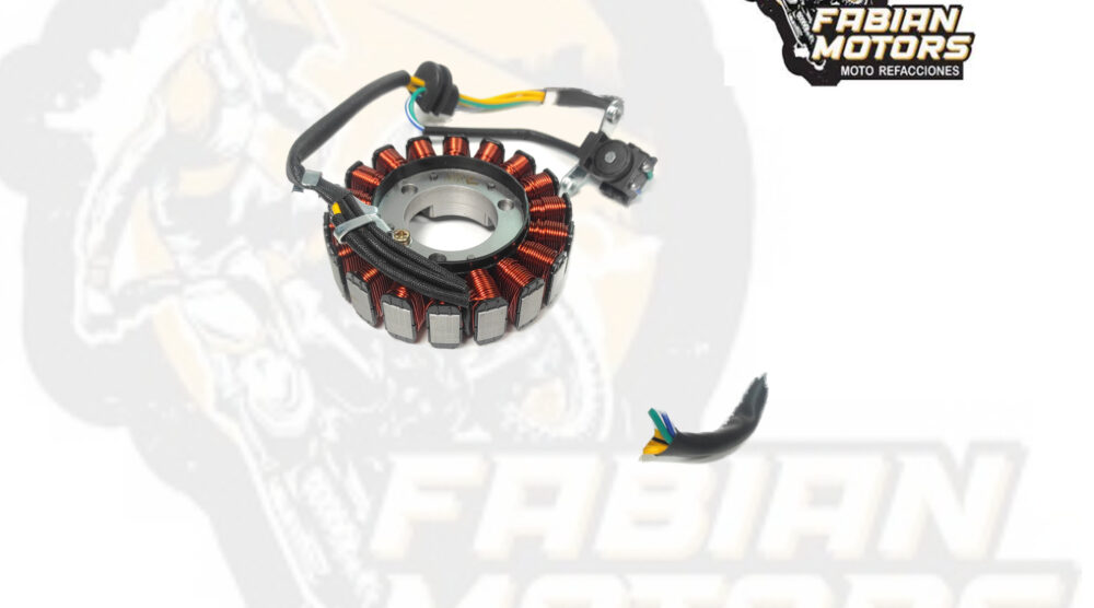 112-165019-1 ESTATOR COMPLETO 12V P/ GL-150 CARGO (18 BOBINAS)