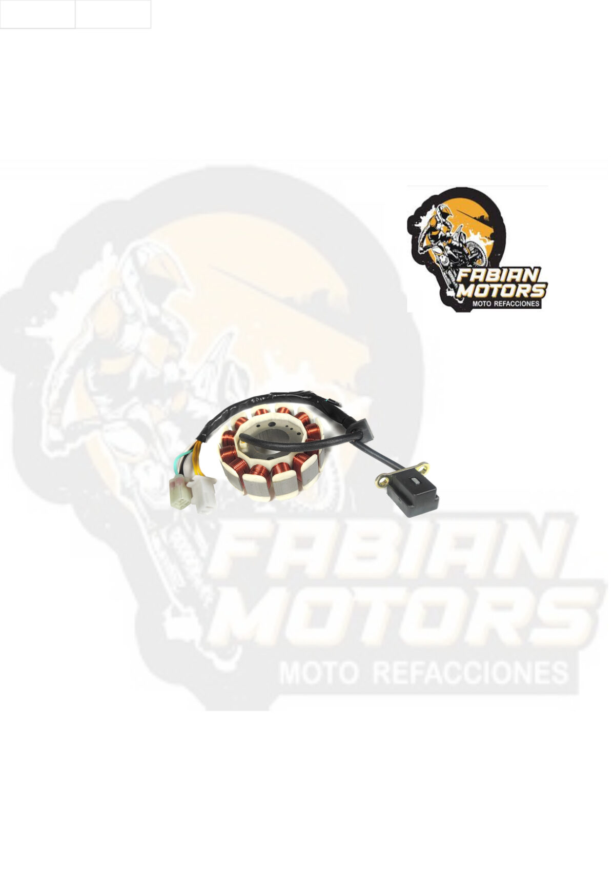 ESTATOR COMPLETO 12V P/ NS150 (12 BOBINAS)
