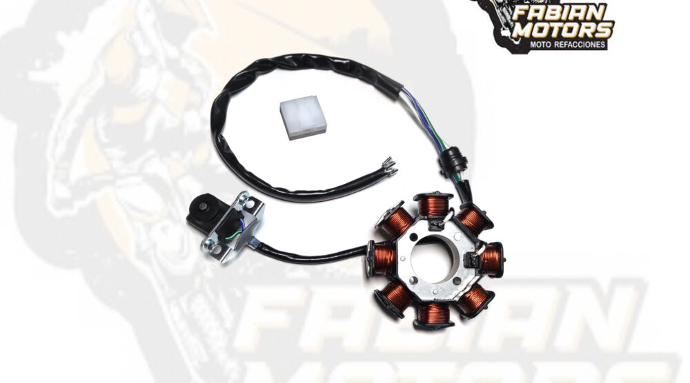 112-249006-1 ESTATOR COMPLETO 12V P/ VORT-X 200 (8 BOBINAS)