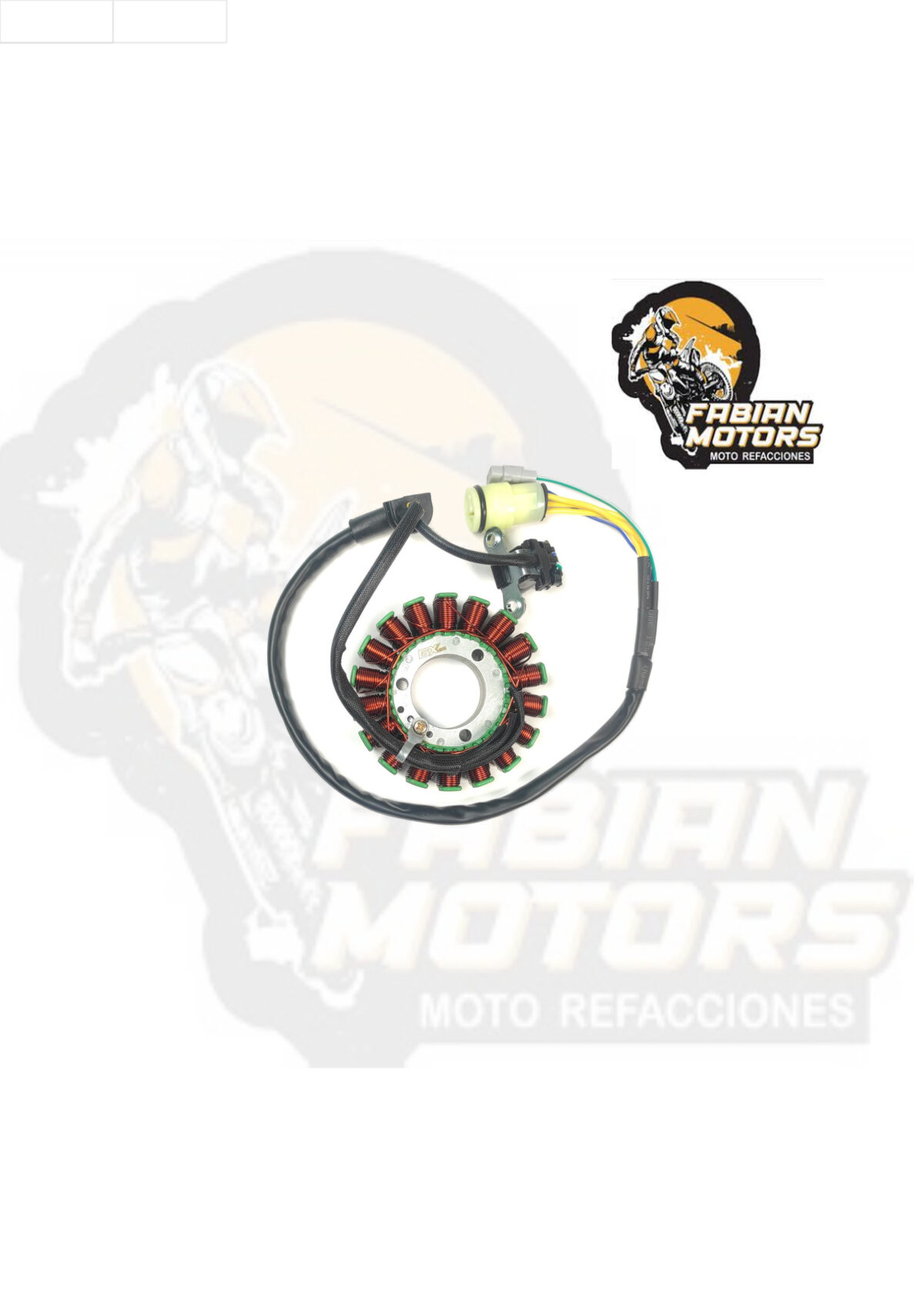 ESTATOR COMPLETO 12V P/ VORT-X 300, P/ VORT-X 300R (18 BOBINAS)