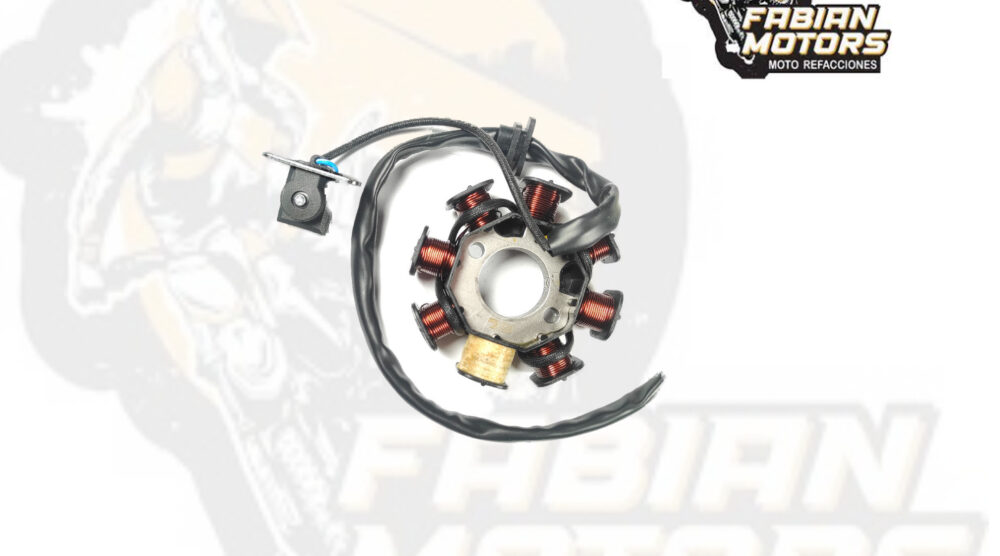112-341003-1 ESTATOR COMPLETO 12V P/ BIT-150, P/ D125LT, P/ W-150 '22-'23 (8 BOBINAS)