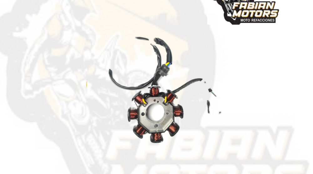 112-342006-1 ESTATOR COMPLETO 12V P/ ROCKETMAN 250 (8 BOBINAS)