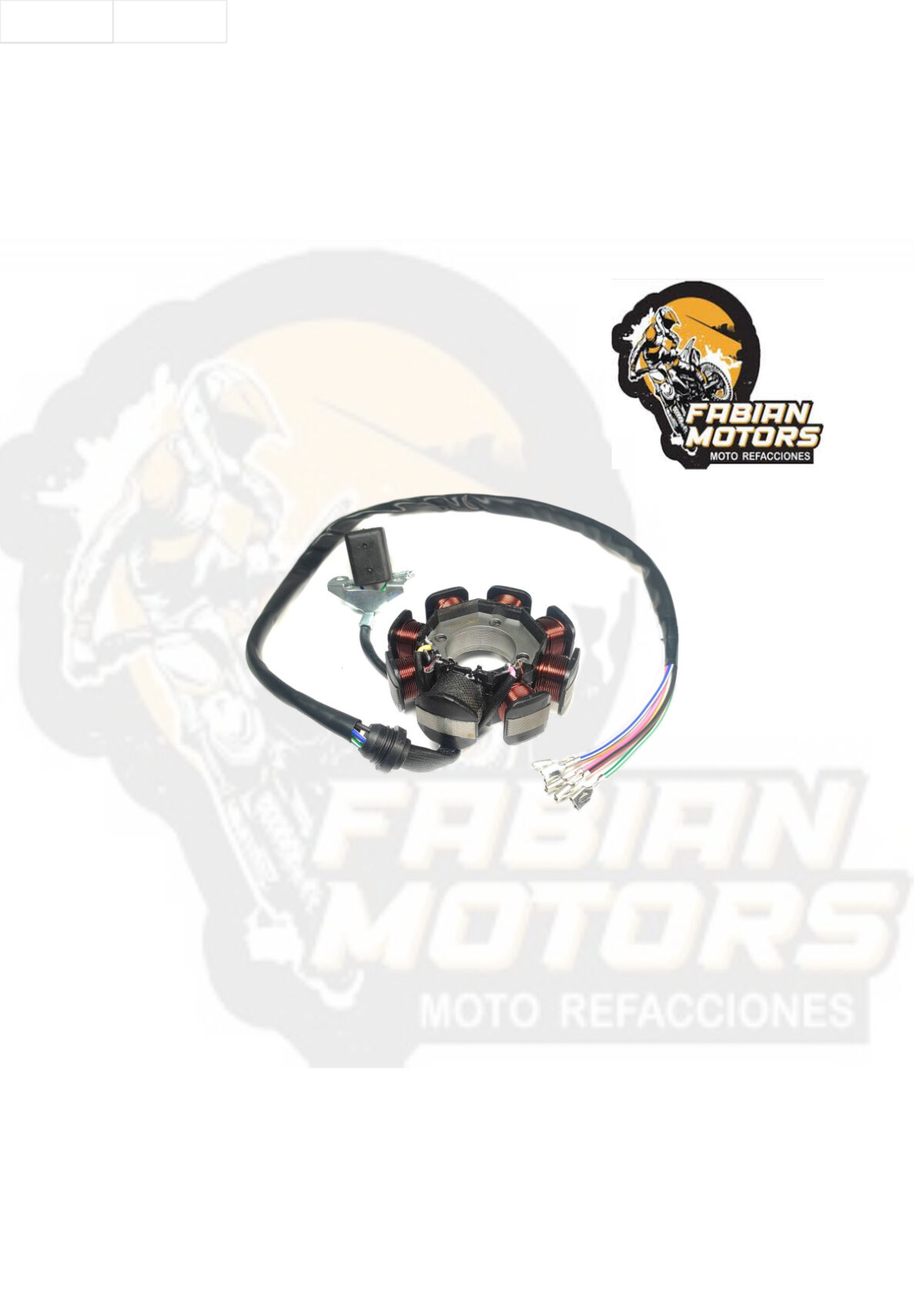 ESTATOR COMPLETO 12V P/ DM-250, P/ DM-250X, P/ DM-125