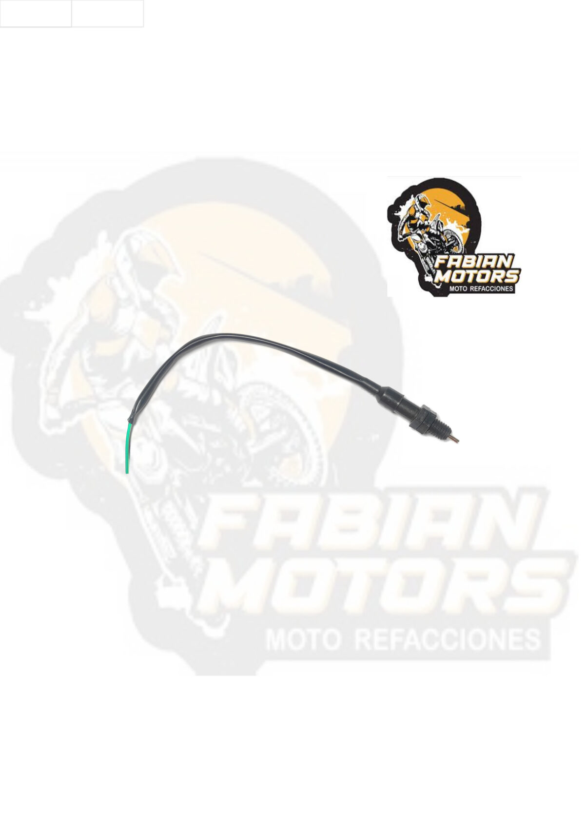 112-346000-1 INTERRUPTOR FRENO TRASERO 12V P/ FT-150 GRAFITO (PRECIO POR PIEZA) (VENTA MINIMA 10 PIEZAS)