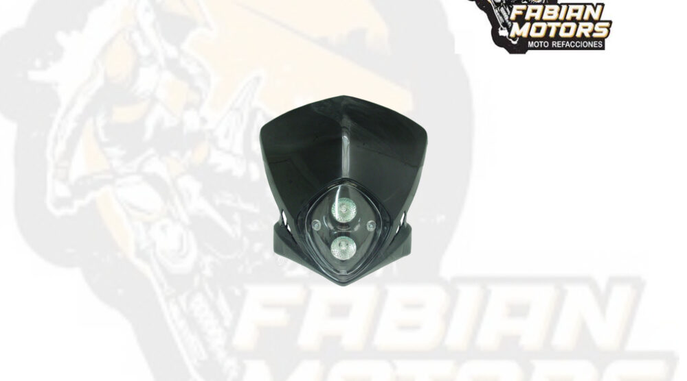 FARO C/ BASE UNIVERSAL STRABISMUS 12V 20W NEGRA TWN