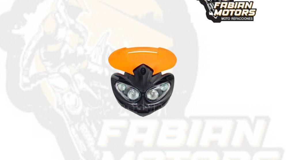 113-000011-1 FARO C/ BASE UNIVERSAL EAGLE-EYE 12V 20W NARANJA TWN