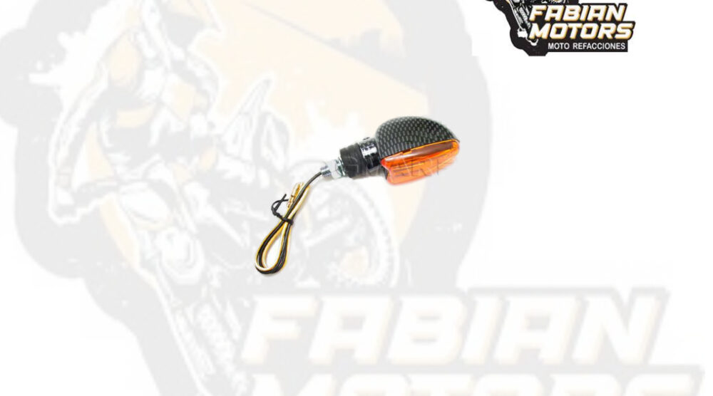DIRECCIONAL UNIVERSAL 12V MINI FLECHA FIBRA DE CARBONO (JUEGO) TWN