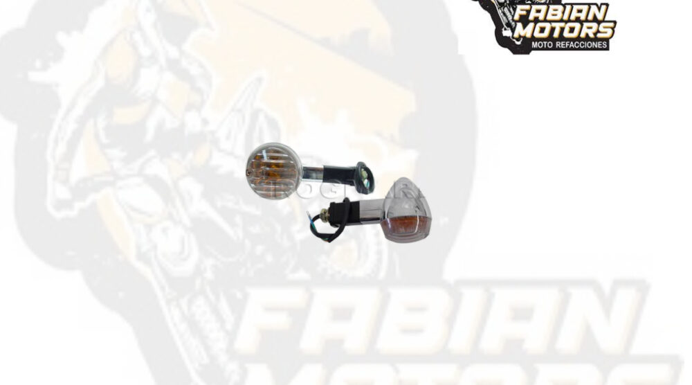 DIRECCIONAL DELANTERA/TRASERA 12V TIPO GOTA CHOPPERS CHINAS (PAR)