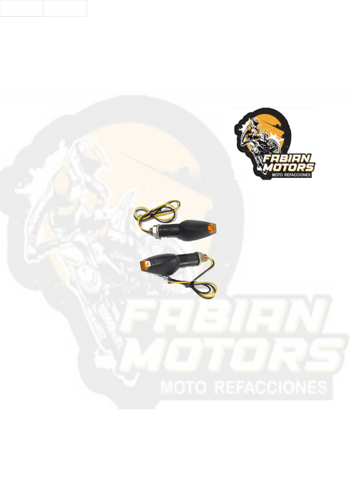DIRECCIONAL UNIVERSAL 12V 13 LEDS LUZ AMBAR A-01 (JUEGO 4 PIEZAS )