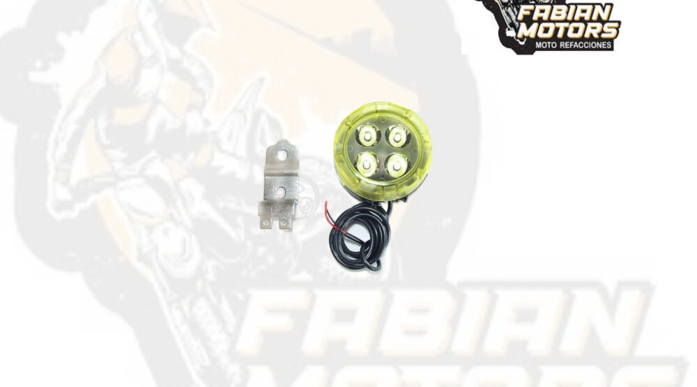 113-000041-1 FARO AUXILIAR CON BASE AMARILLA 12V 20W SG-901