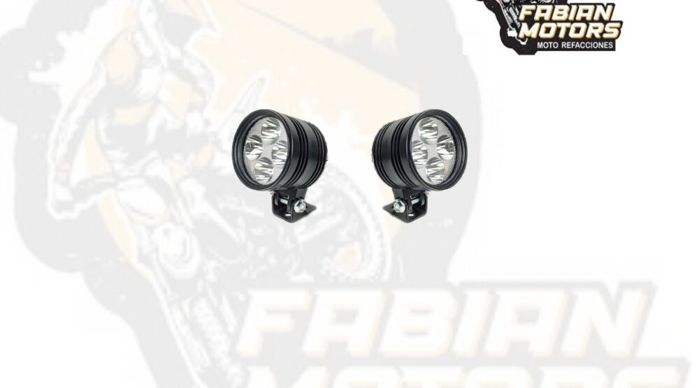 113-000072-1 FARO AUXILIAR 4 LEDS CD 12V 18W 3500LM BS-016 CON INTERRUPTOR 12V (JUEGO)