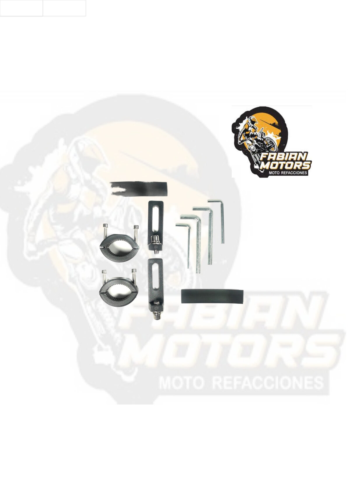 SOPORTE EXTENSION FARO UNIVERSAL 21-40MM ALUMINIO 002 (JUEGO)