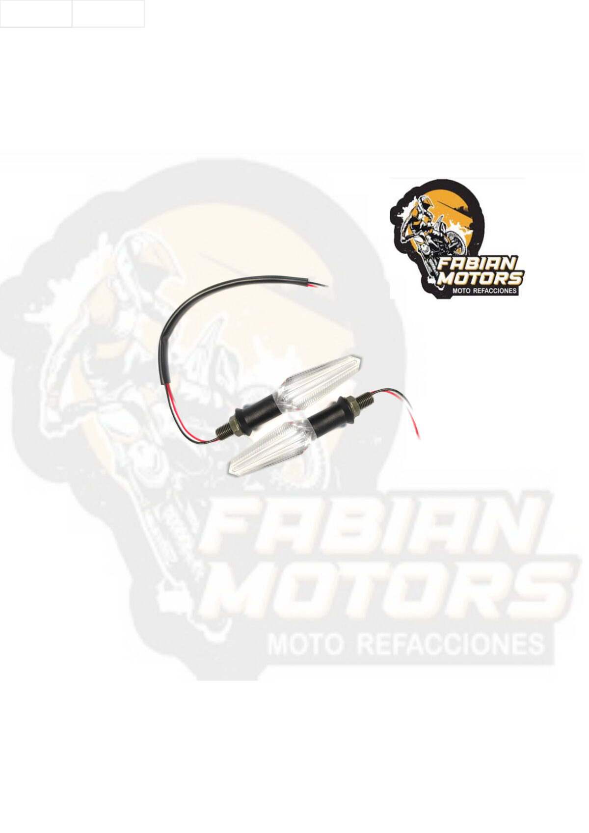 DIRECCIONAL UNIVERSAL LED 12V LUZ AMARILLA TL112 (PAR)