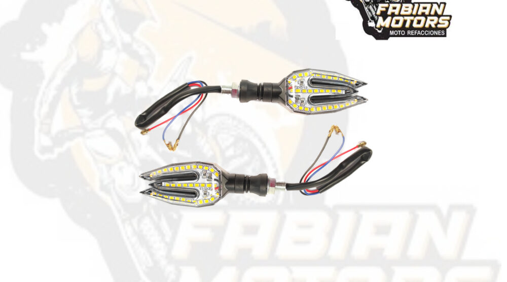 DIRECCIONAL UNIVERSAL LED 12V LUZ AMARILLA TL13 (PAR)