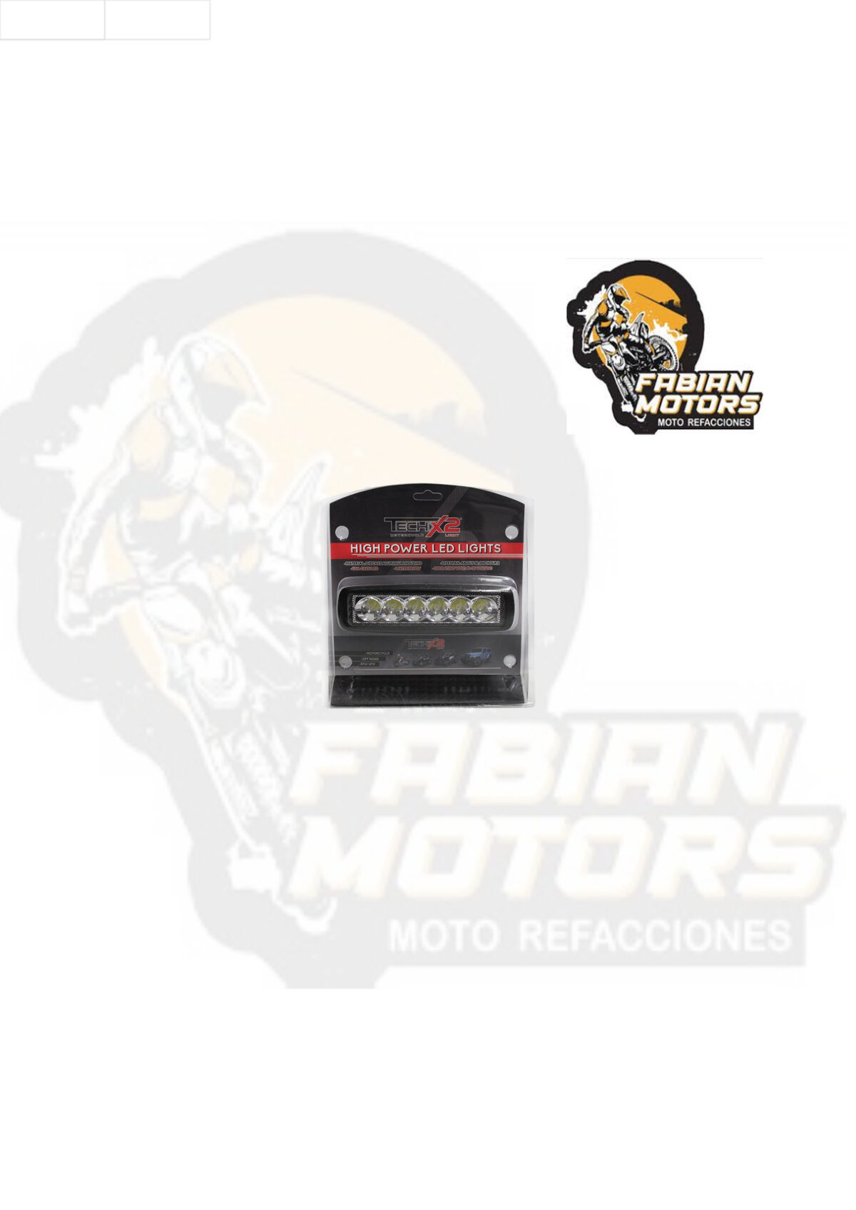 FARO 6 LEDS BARRA 6" 18W 9-32V 1350 LUMENS NEGRO