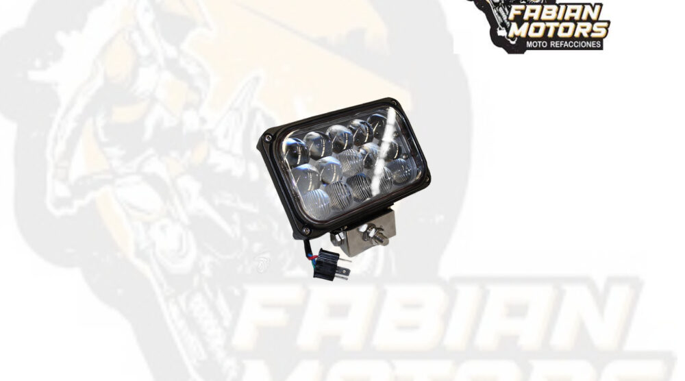 113-001007-1 FARO 15 LEDS CUADRADO 7" CON ALTA Y BAJA 45W 10-30V 3200 LUMENS NEGRO